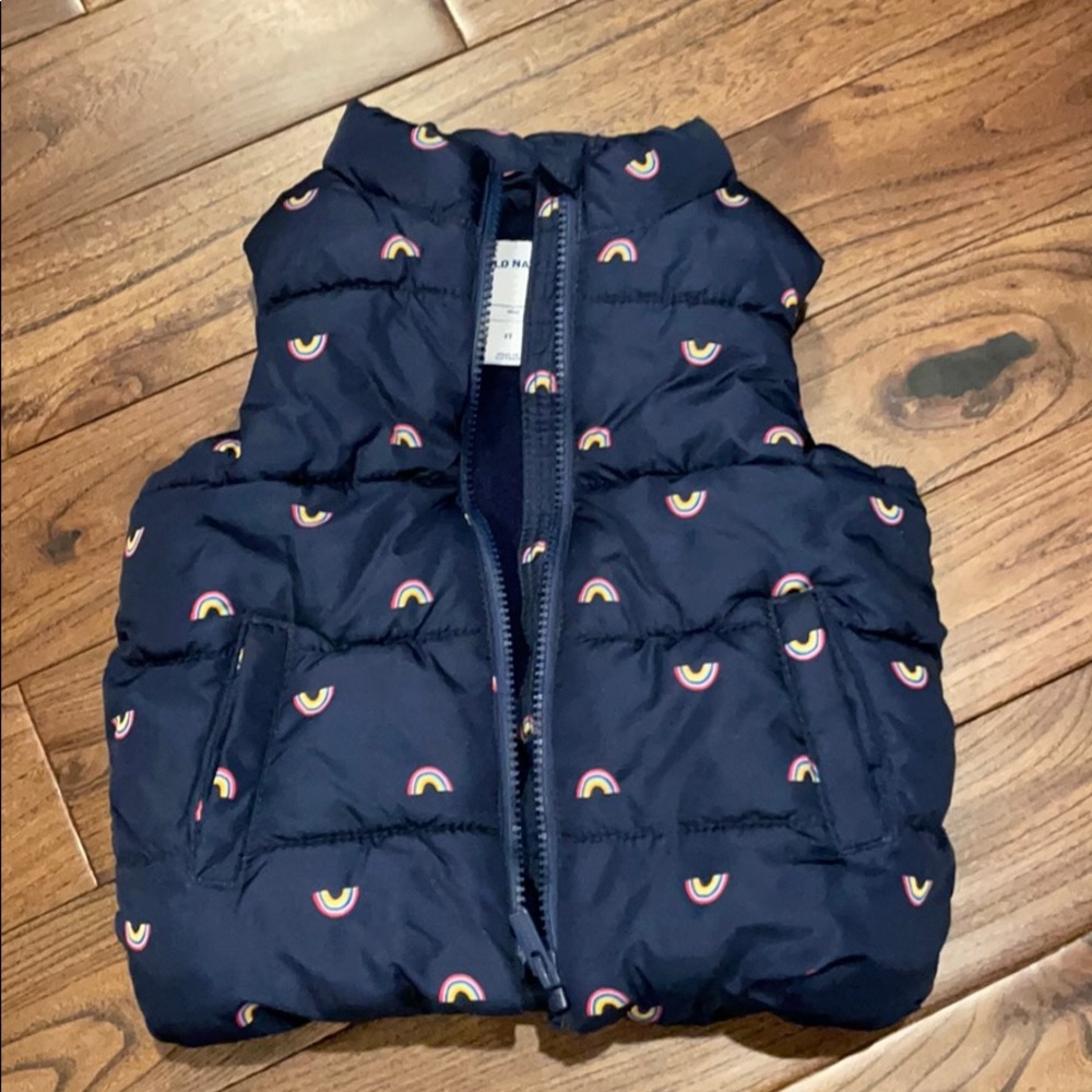Old navy toddler puff vest 2T